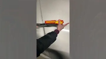Автомобильная щетка - скребок для снега и льда разборная с мягкой ручкой 58 см