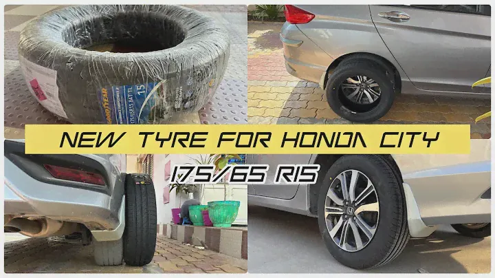 New Tyre For Honda City | Goodyear Assurance Triplemax 2 - 175/65 R15 | THE S ZONE