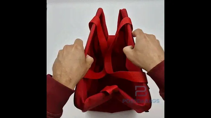 Сумка дорожная для ручной клади Pobedabags Стандарт красная 36 x 30 x 27 см