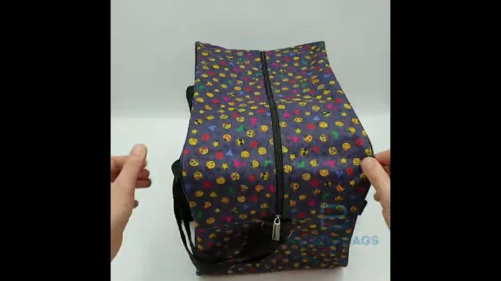 Сумка дорожная для ручной клади Pobedabags  Smile 36 x 30 x 27