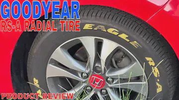 ✅  Goodyear Eagle RS-A Radial Tire - 205:55R16 89H 🔴