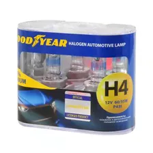 Лампы галогенные GOODYEAR 12V Н4 60/55W P43T 2 шт GY014152