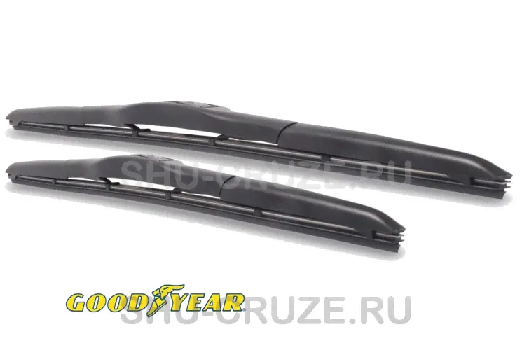 SHU-039-2 Дворники GoodYear HYBRID щетки стеклоочистителя Cruze гибридные (600/450 мм)
